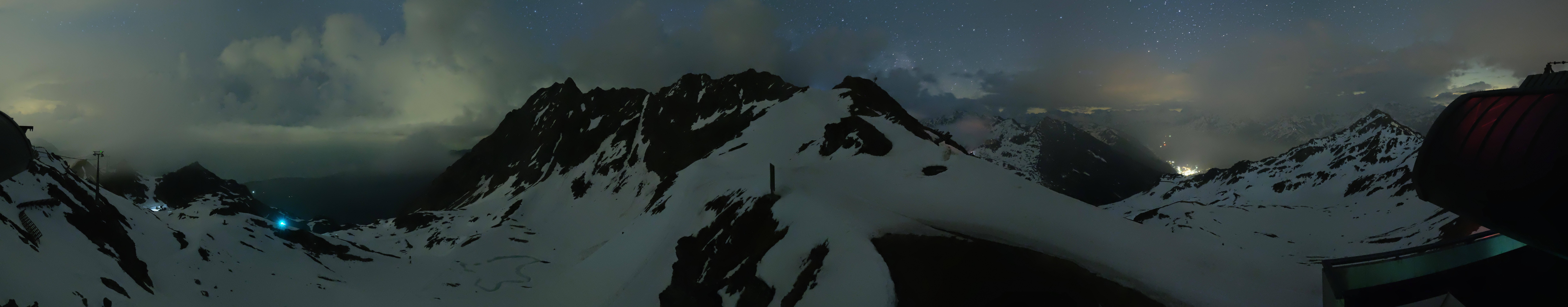 Archiv Foto Webcam Panorama Bahn - Silvretta Montafon