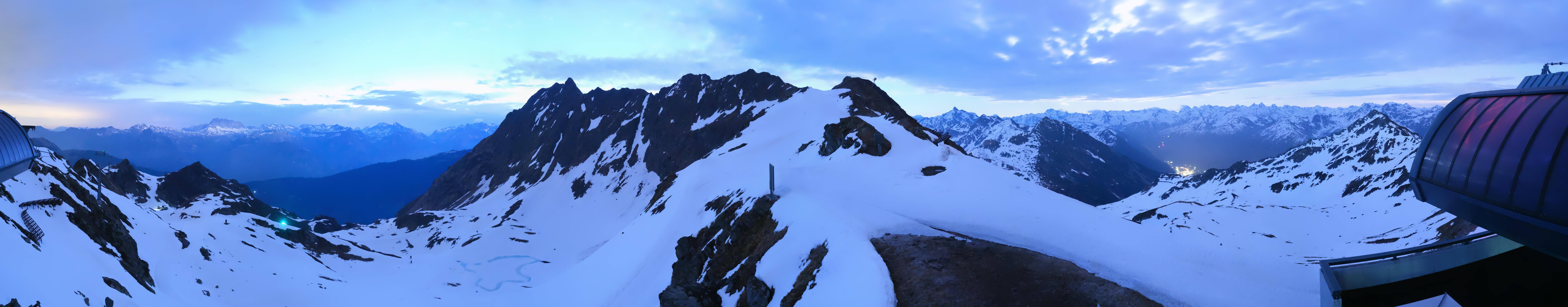 Archiv Foto Webcam Panorama Bahn - Silvretta Montafon