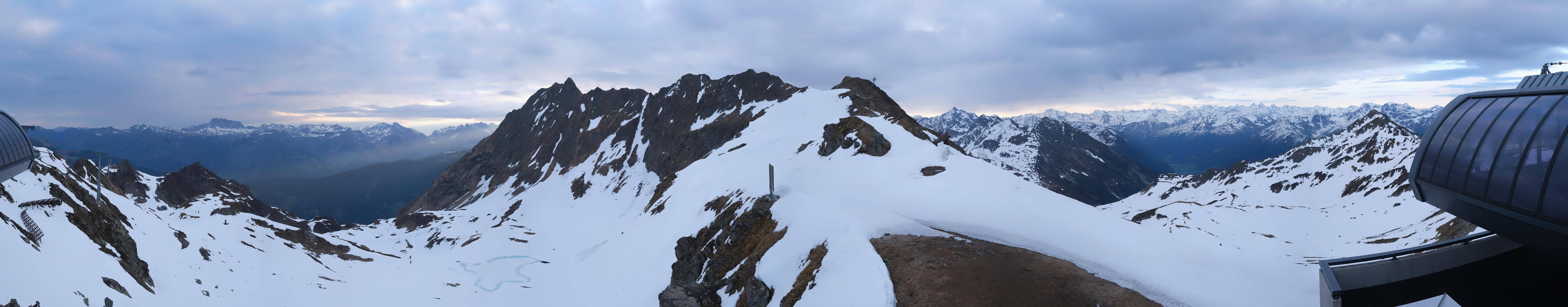Archiv Foto Webcam Panorama Bahn - Silvretta Montafon