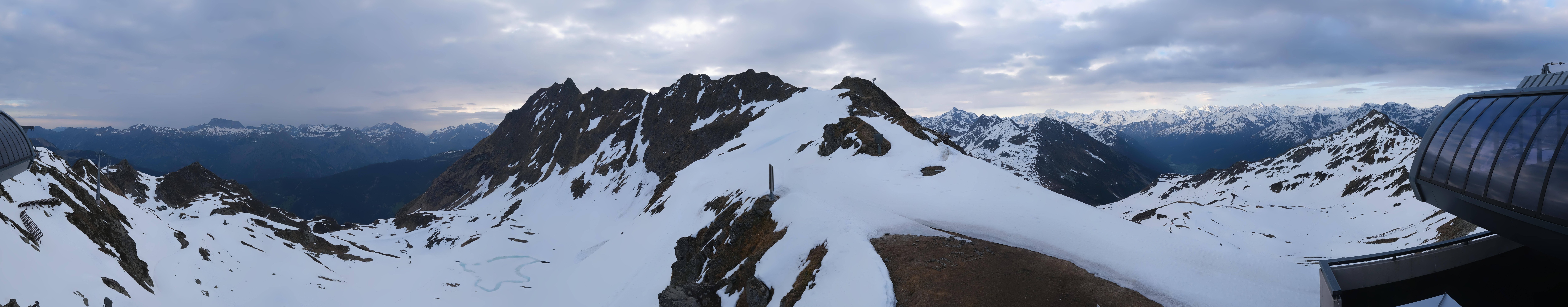 Archiv Foto Webcam Panorama Bahn - Silvretta Montafon