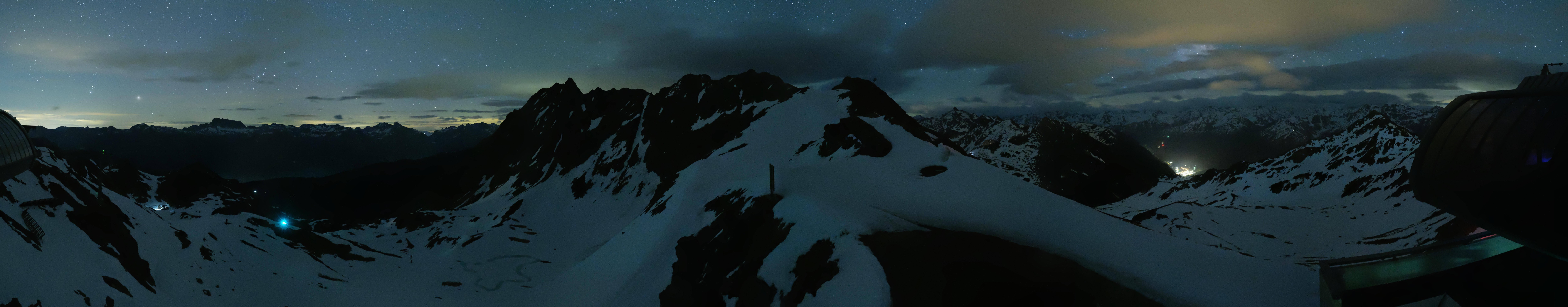 Archiv Foto Webcam Panorama Bahn - Silvretta Montafon