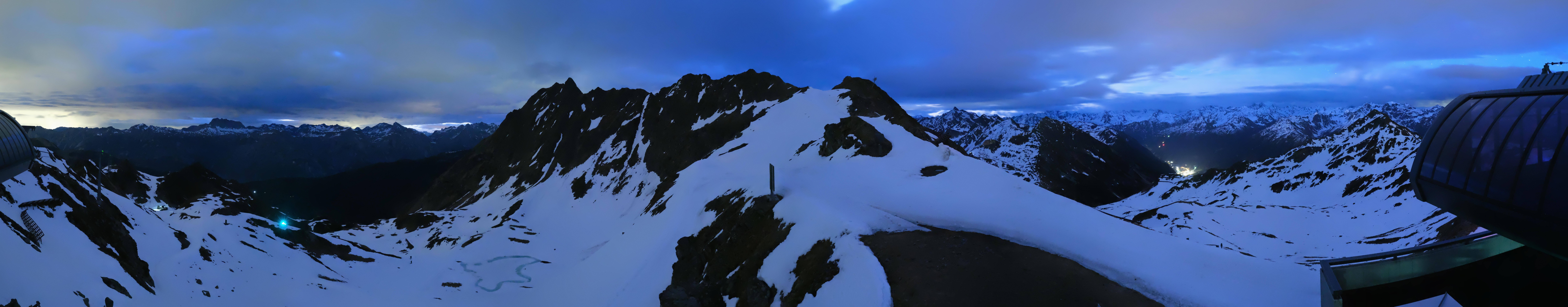 Archiv Foto Webcam Panorama Bahn - Silvretta Montafon