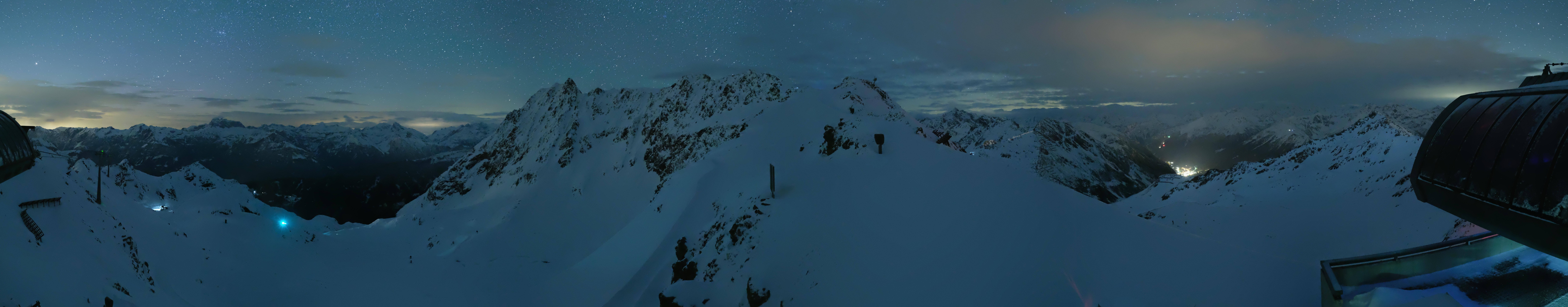 Archiv Foto Webcam Panorama Bahn - Silvretta Montafon