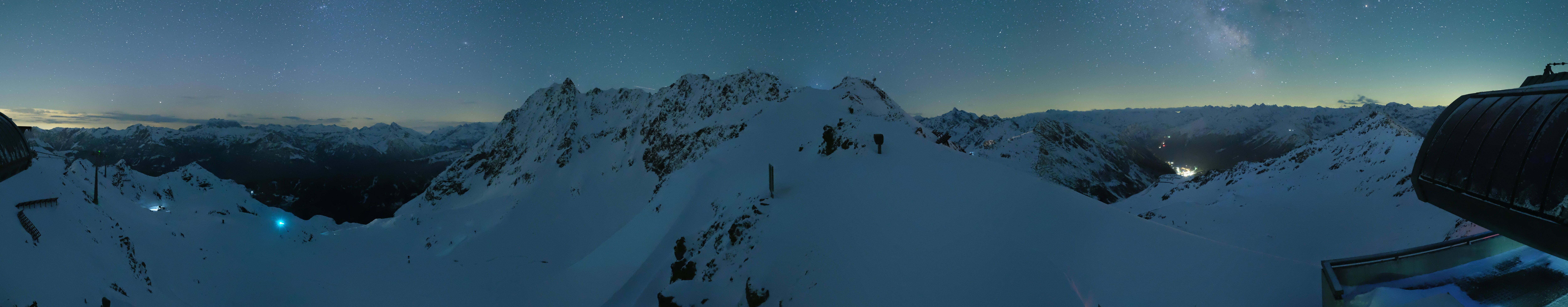 Archiv Foto Webcam Panorama Bahn - Silvretta Montafon
