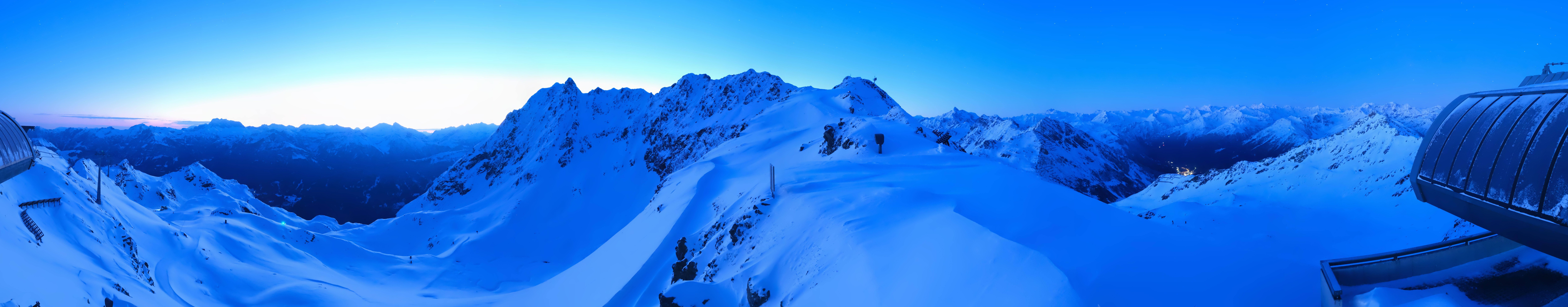Archiv Foto Webcam Panorama Bahn - Silvretta Montafon