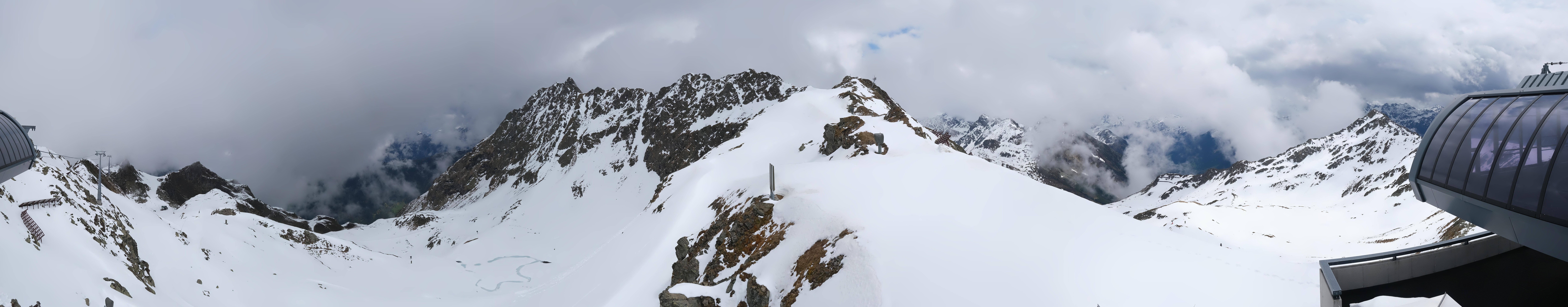 Archiv Foto Webcam Panorama Bahn - Silvretta Montafon