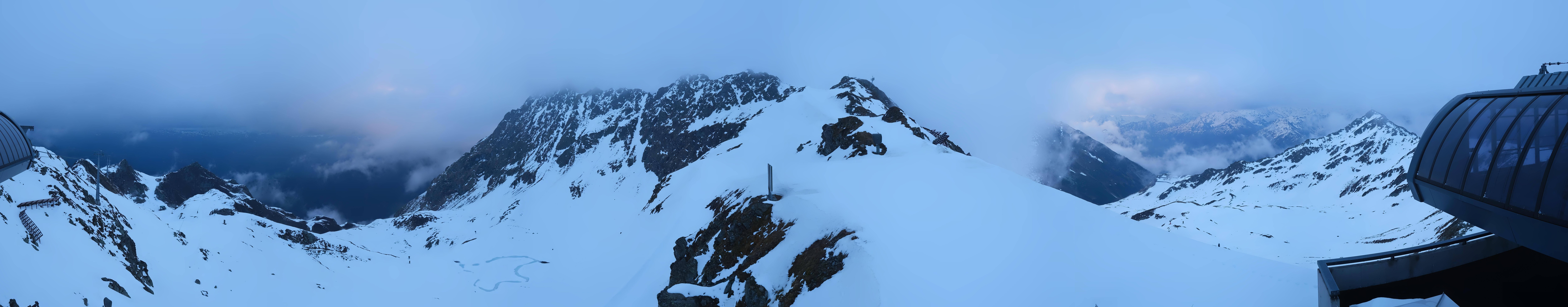Archiv Foto Webcam Panorama Bahn - Silvretta Montafon