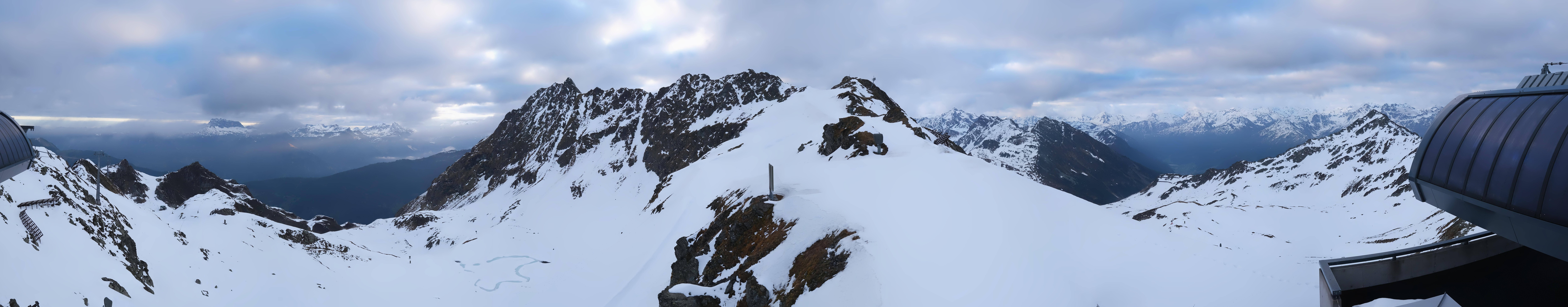 Archiv Foto Webcam Panorama Bahn - Silvretta Montafon