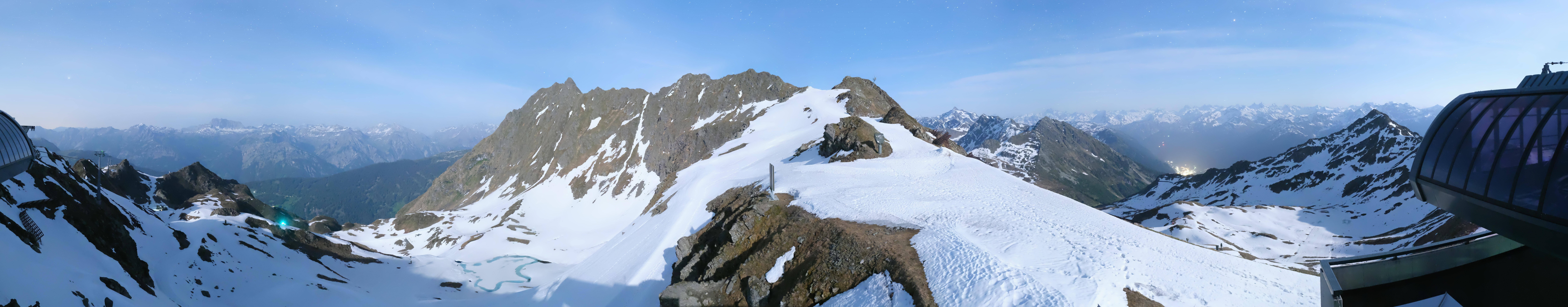 Archiv Foto Webcam Panorama Bahn - Silvretta Montafon