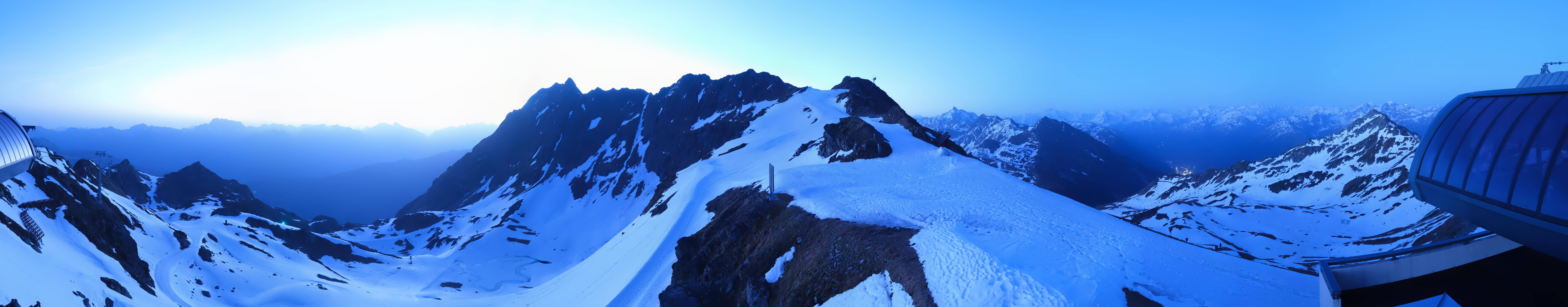 Archiv Foto Webcam Panorama Bahn - Silvretta Montafon