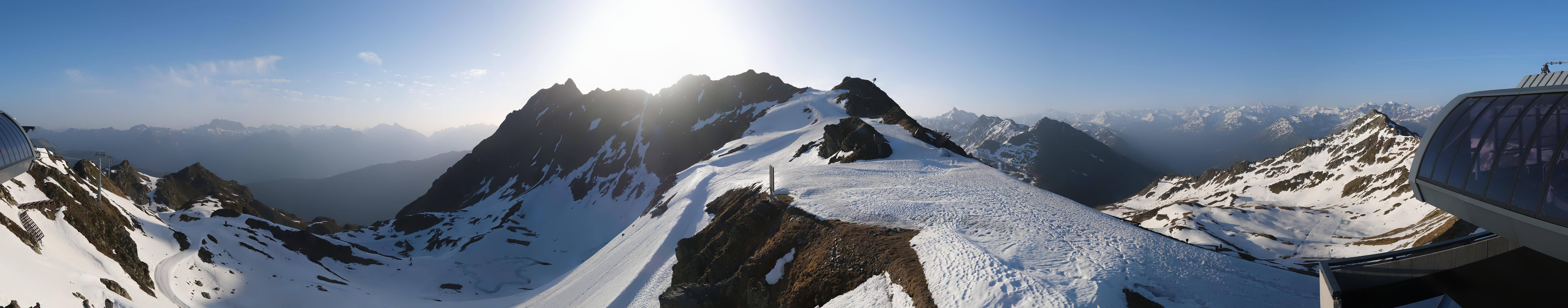 Archiv Foto Webcam Panorama Bahn - Silvretta Montafon