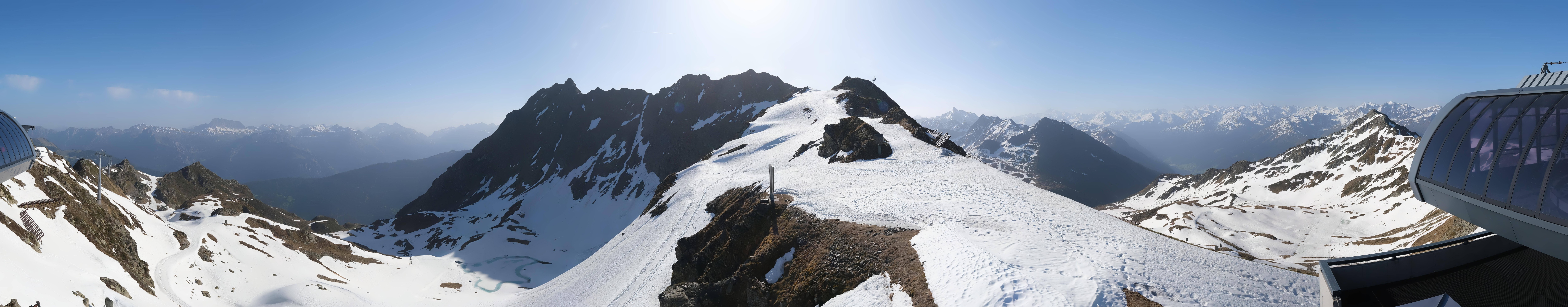 Archiv Foto Webcam Panorama Bahn - Silvretta Montafon