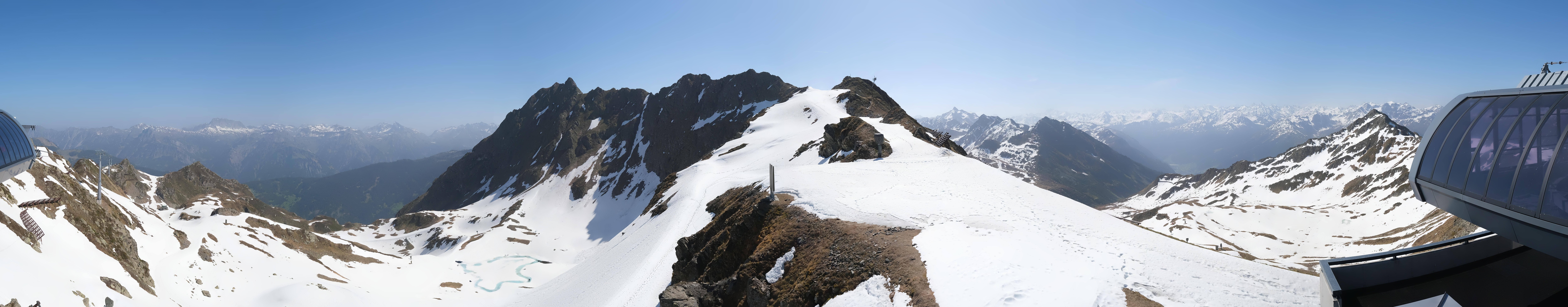 Archiv Foto Webcam Panorama Bahn - Silvretta Montafon