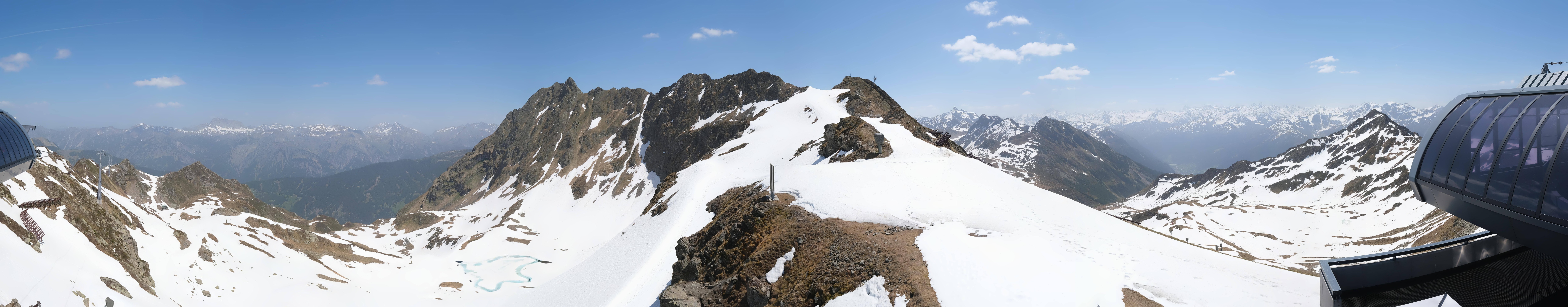 Archiv Foto Webcam Panorama Bahn - Silvretta Montafon