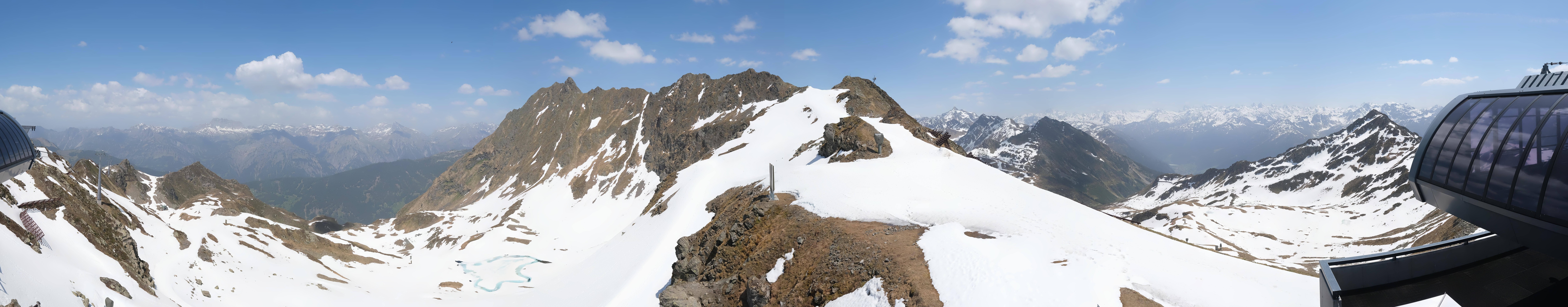 Archiv Foto Webcam Panorama Bahn - Silvretta Montafon