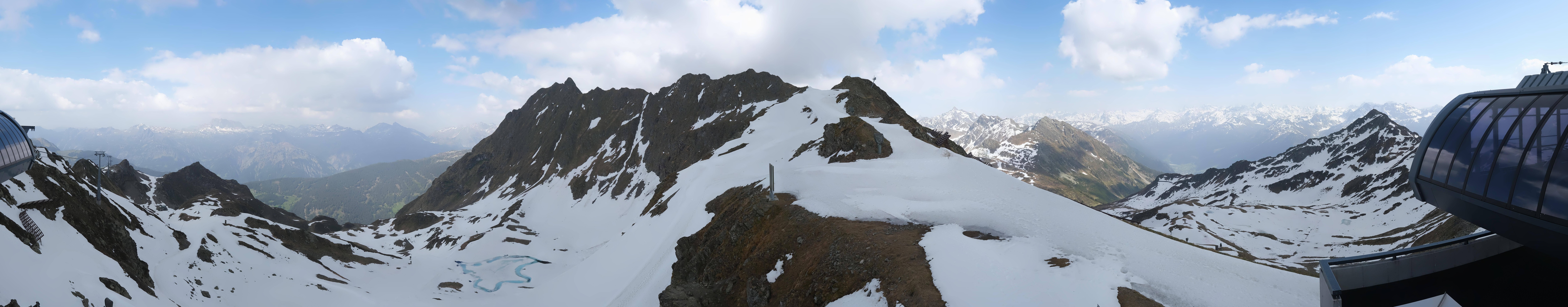 Archiv Foto Webcam Panorama Bahn - Silvretta Montafon
