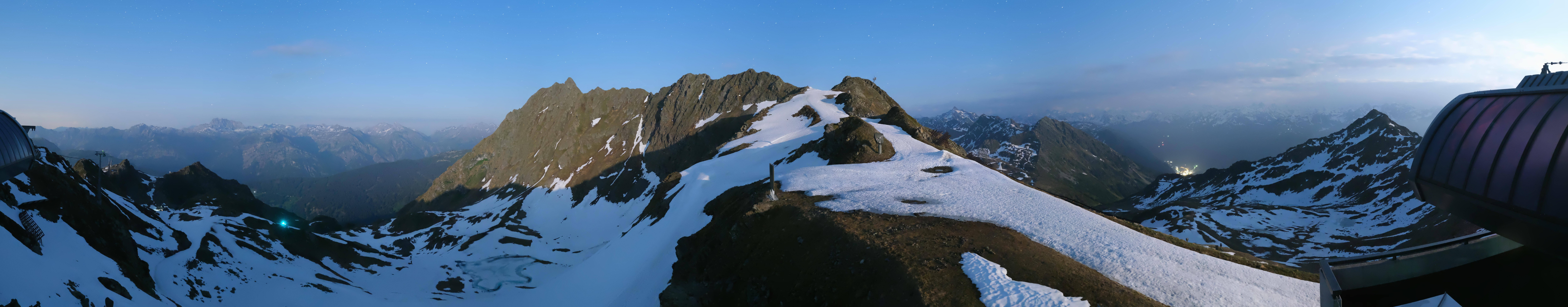 Archiv Foto Webcam Panorama Bahn - Silvretta Montafon