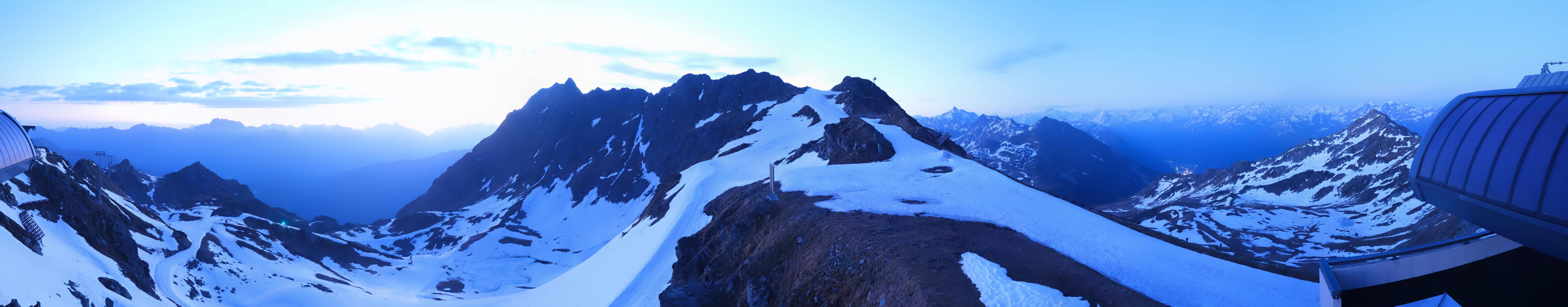 Archiv Foto Webcam Panorama Bahn - Silvretta Montafon