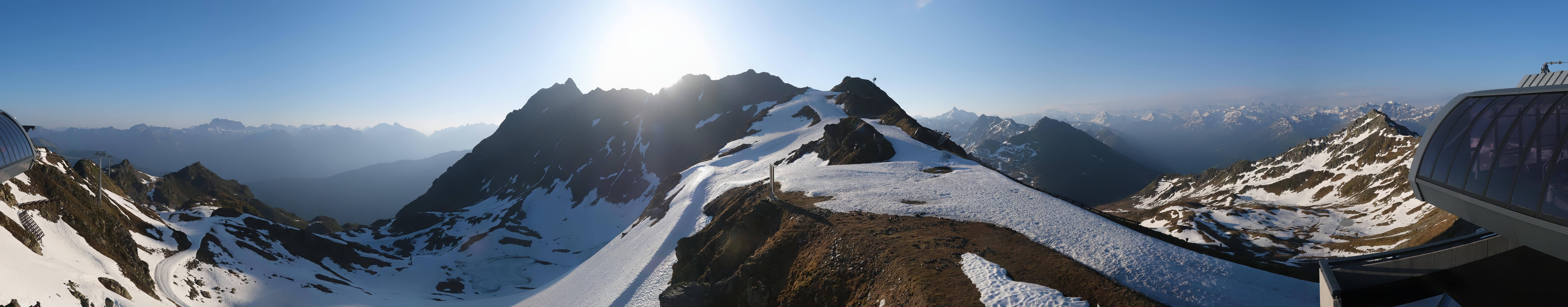 Archiv Foto Webcam Panorama Bahn - Silvretta Montafon