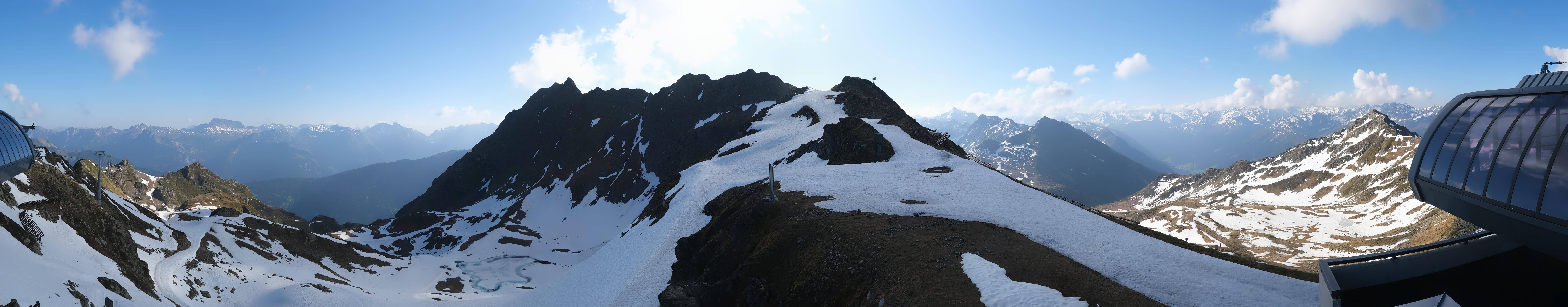 Archiv Foto Webcam Panorama Bahn - Silvretta Montafon