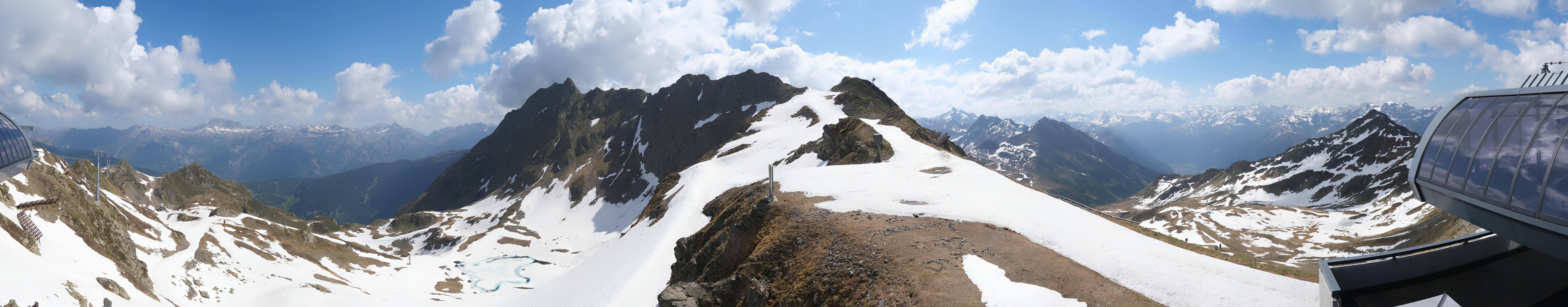 Archiv Foto Webcam Panorama Bahn - Silvretta Montafon