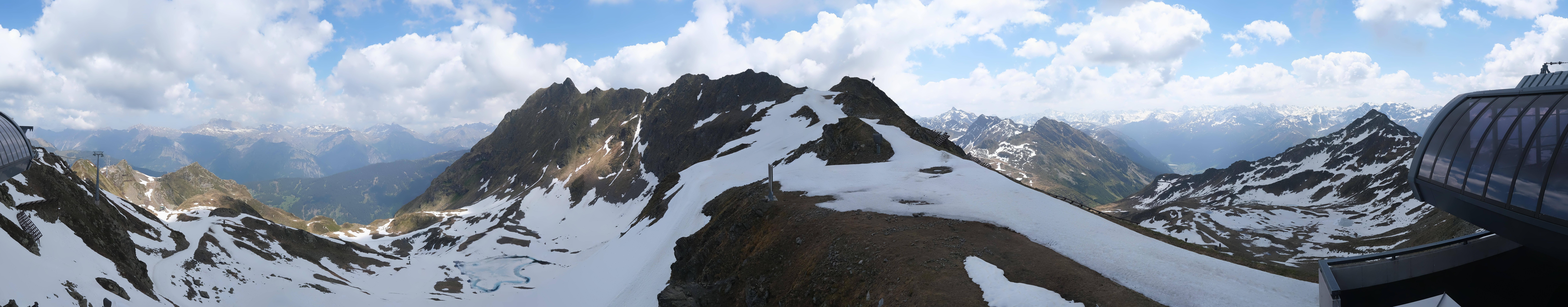 Archiv Foto Webcam Panorama Bahn - Silvretta Montafon