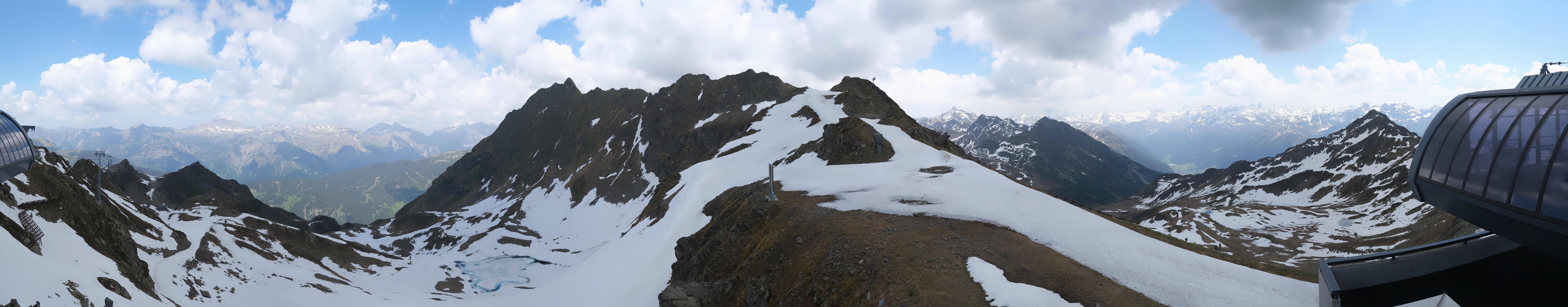 Archiv Foto Webcam Panorama Bahn - Silvretta Montafon