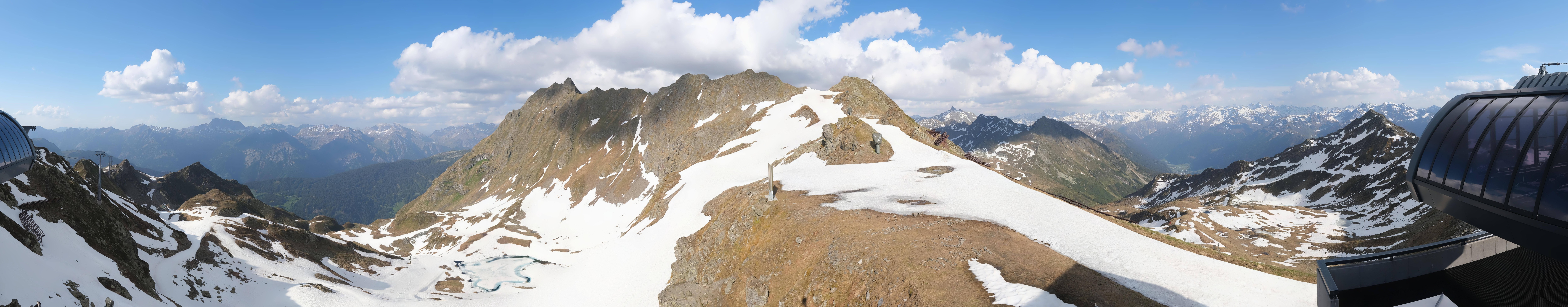 Archiv Foto Webcam Panorama Bahn - Silvretta Montafon