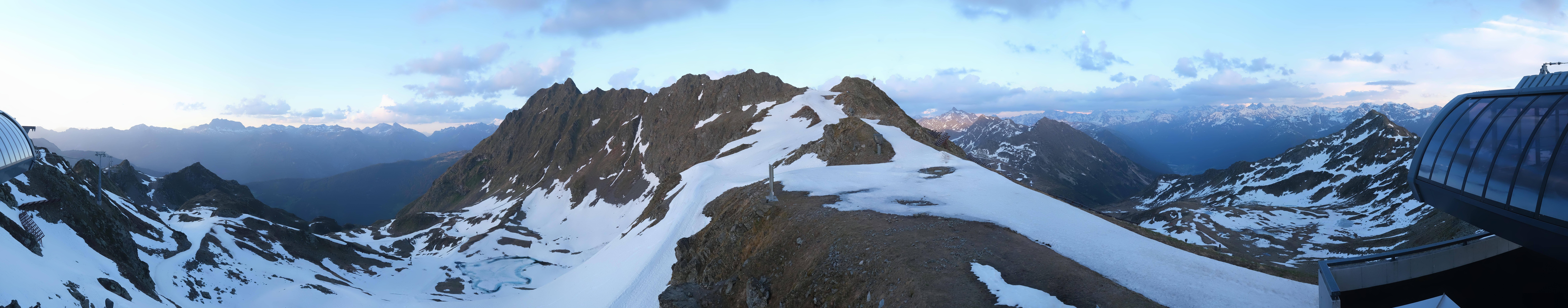 Archiv Foto Webcam Panorama Bahn - Silvretta Montafon