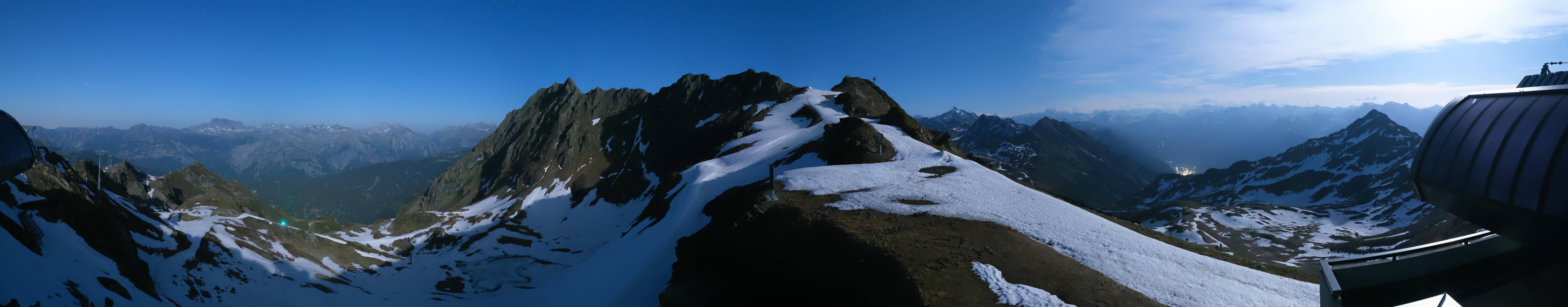 Archiv Foto Webcam Panorama Bahn - Silvretta Montafon