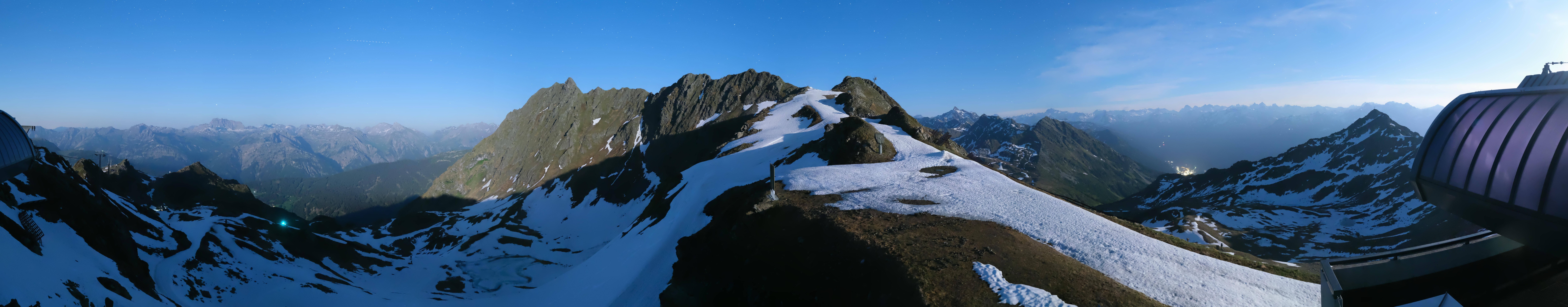 Archiv Foto Webcam Panorama Bahn - Silvretta Montafon