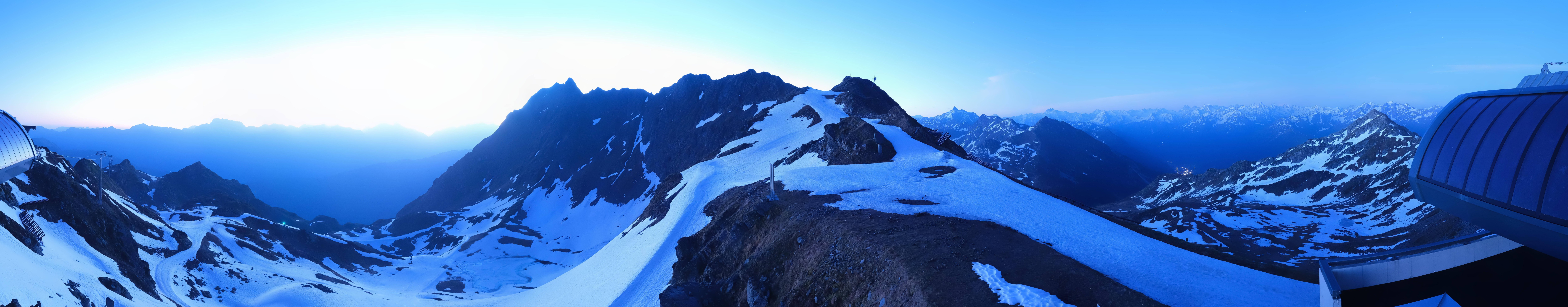 Archiv Foto Webcam Panorama Bahn - Silvretta Montafon