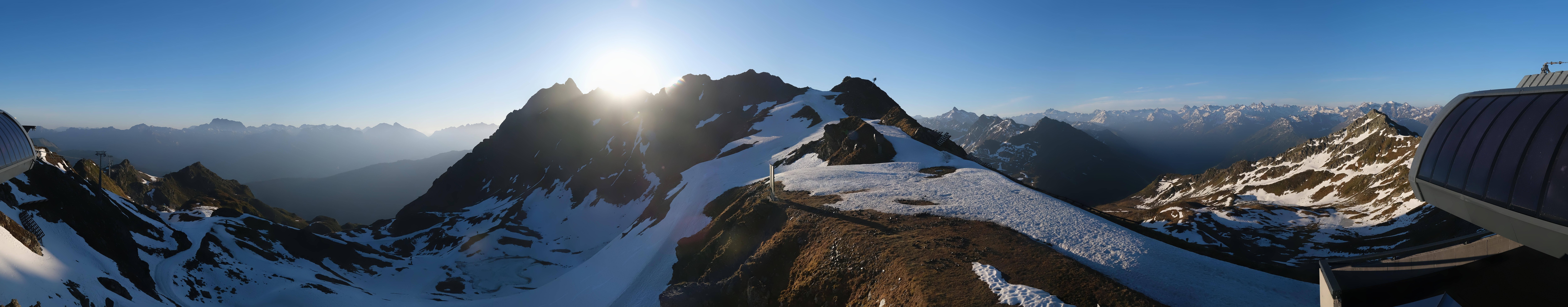 Archiv Foto Webcam Panorama Bahn - Silvretta Montafon