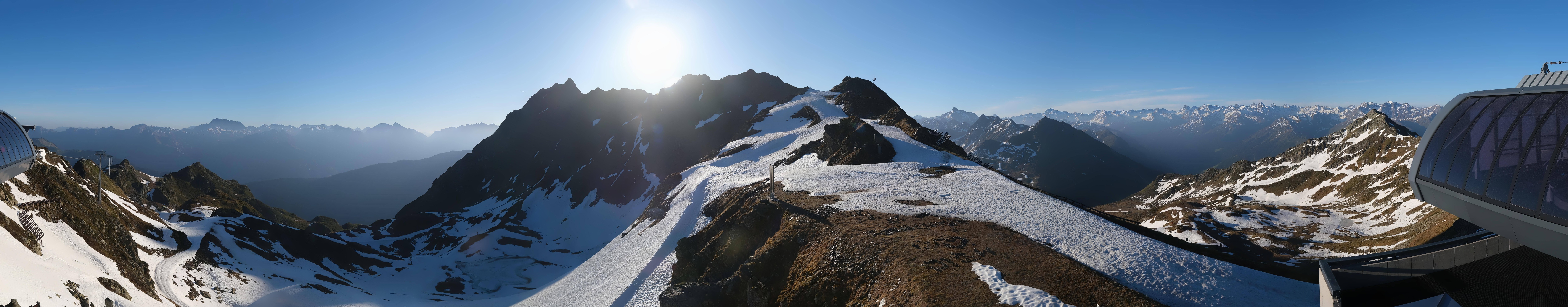 Archiv Foto Webcam Panorama Bahn - Silvretta Montafon
