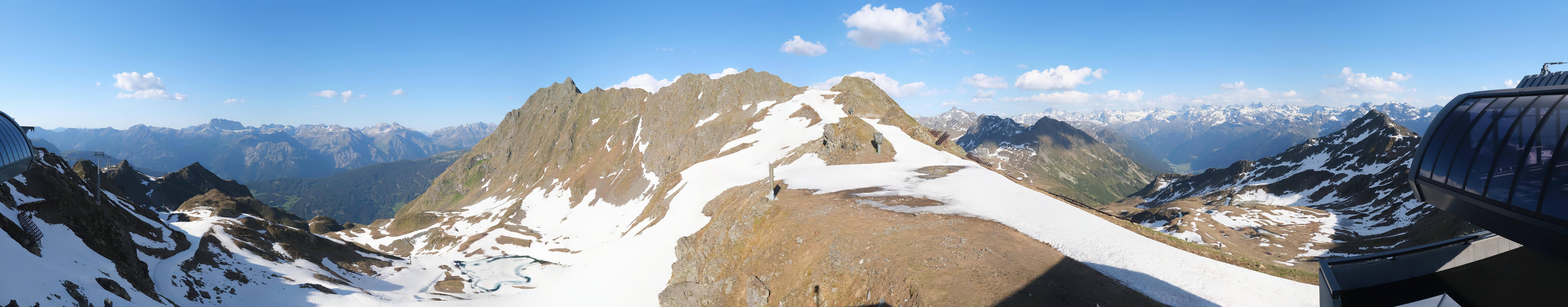 Archiv Foto Webcam Panorama Bahn - Silvretta Montafon