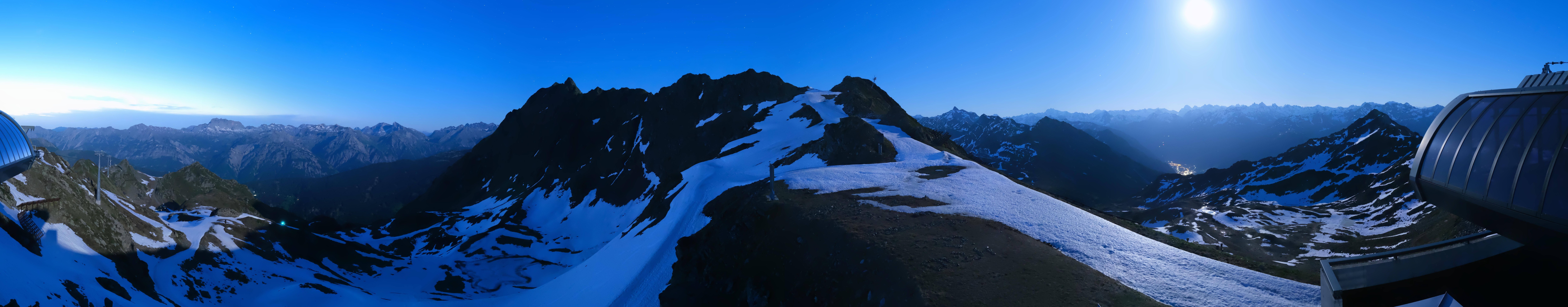 Archiv Foto Webcam Panorama Bahn - Silvretta Montafon