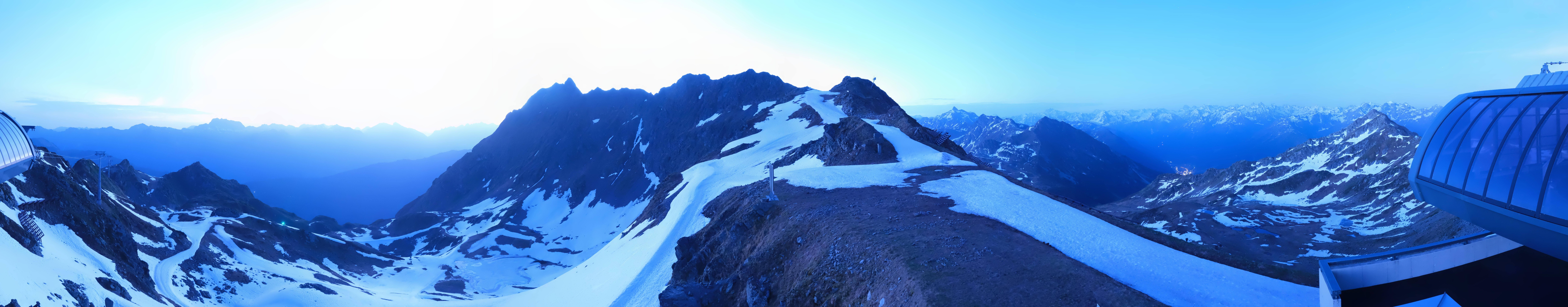 Archiv Foto Webcam Panorama Bahn - Silvretta Montafon