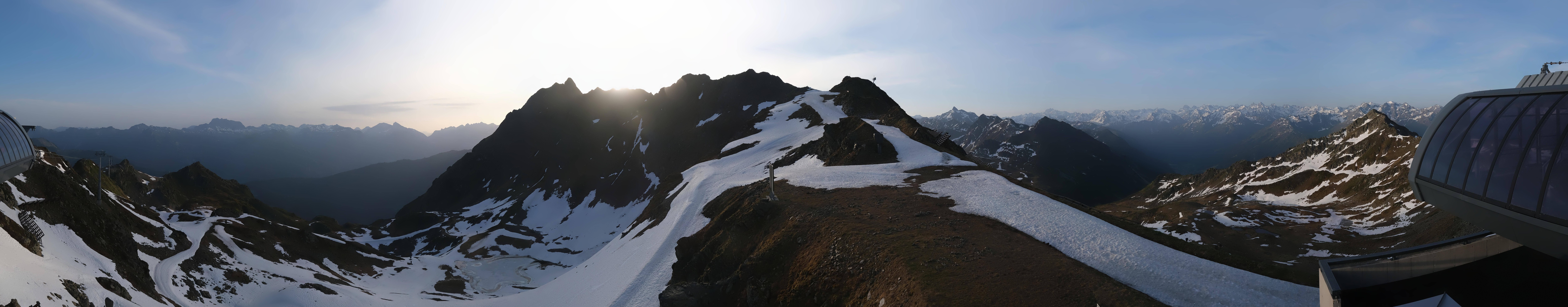 Archiv Foto Webcam Panorama Bahn - Silvretta Montafon