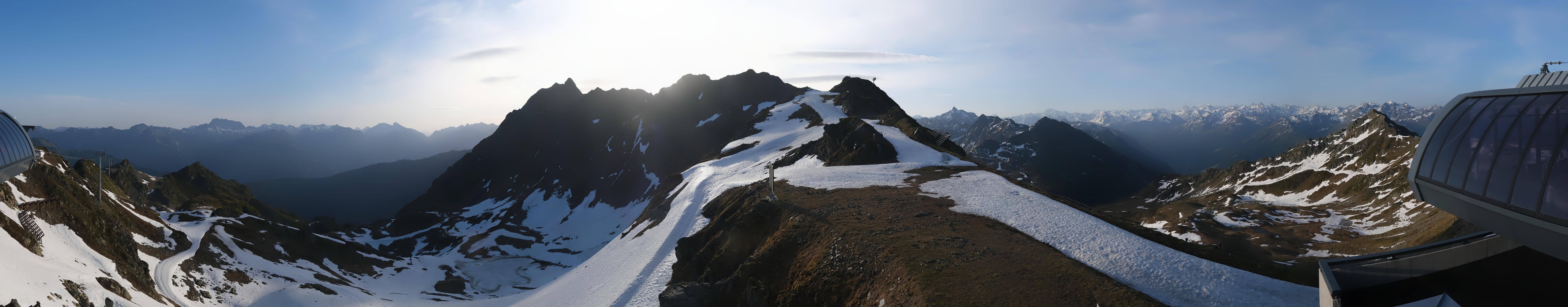 Archiv Foto Webcam Panorama Bahn - Silvretta Montafon