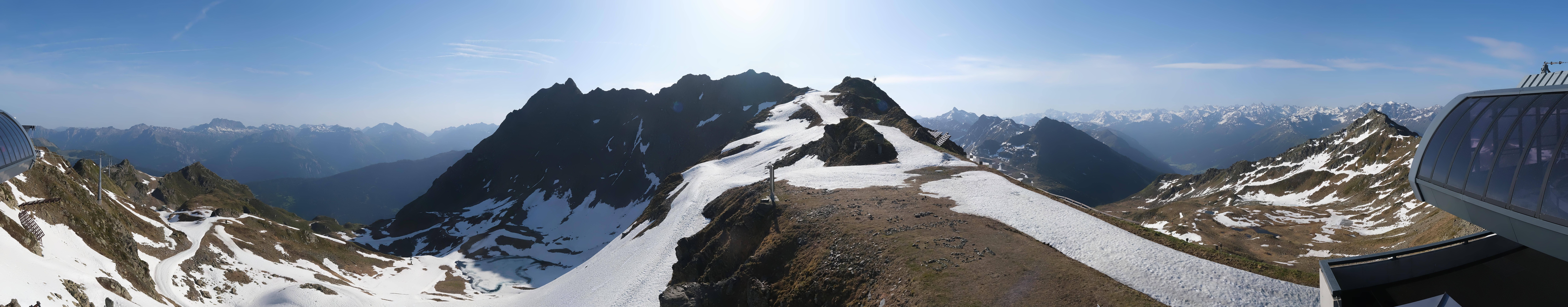 Archiv Foto Webcam Panorama Bahn - Silvretta Montafon