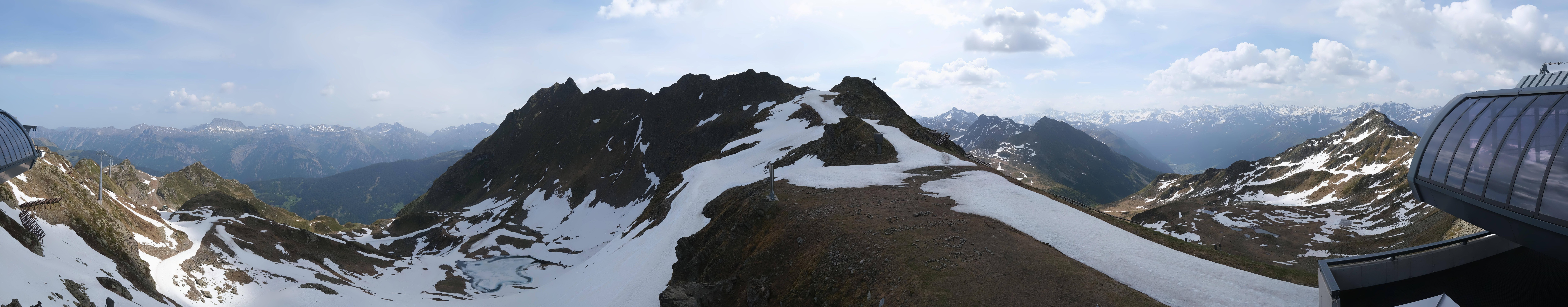 Archiv Foto Webcam Panorama Bahn - Silvretta Montafon
