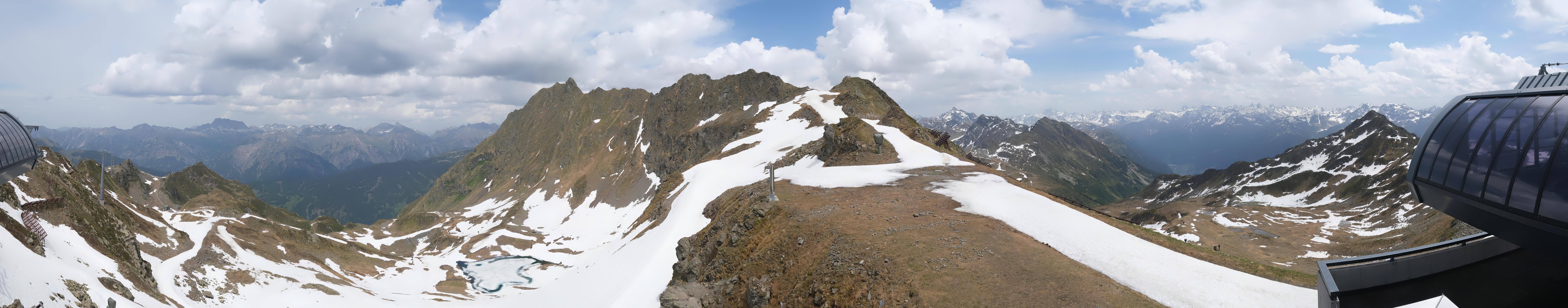 Archiv Foto Webcam Panorama Bahn - Silvretta Montafon