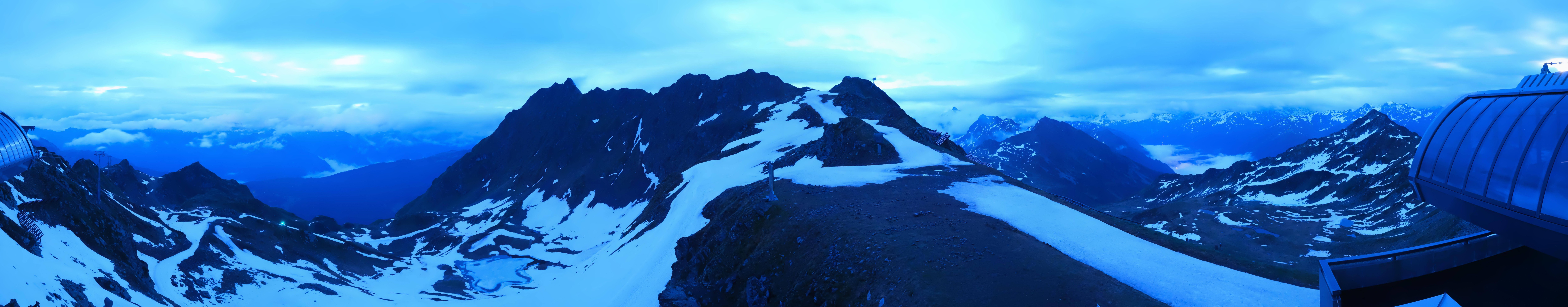 Archiv Foto Webcam Panorama Bahn - Silvretta Montafon