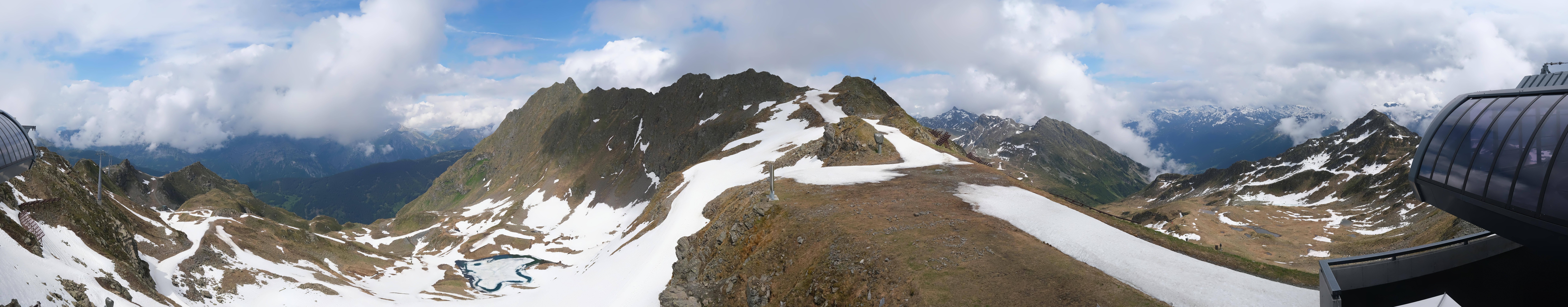 Archiv Foto Webcam Panorama Bahn - Silvretta Montafon