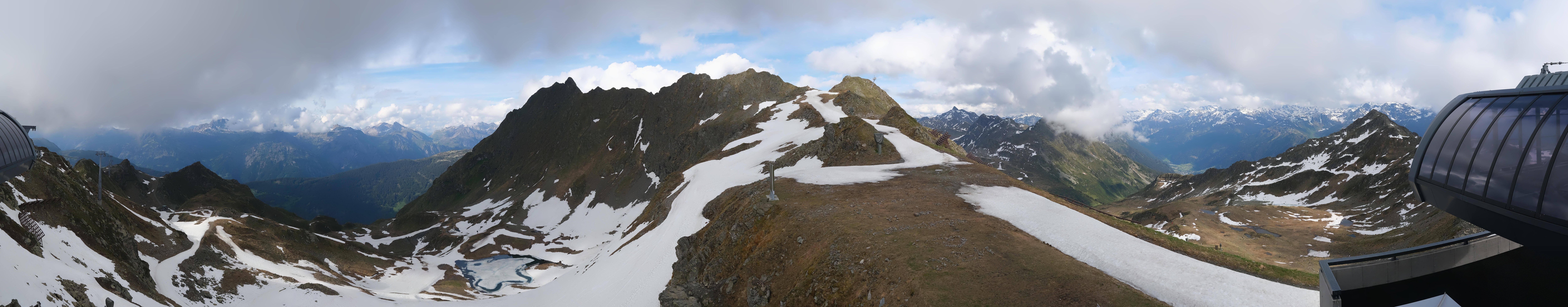 Archiv Foto Webcam Panorama Bahn - Silvretta Montafon