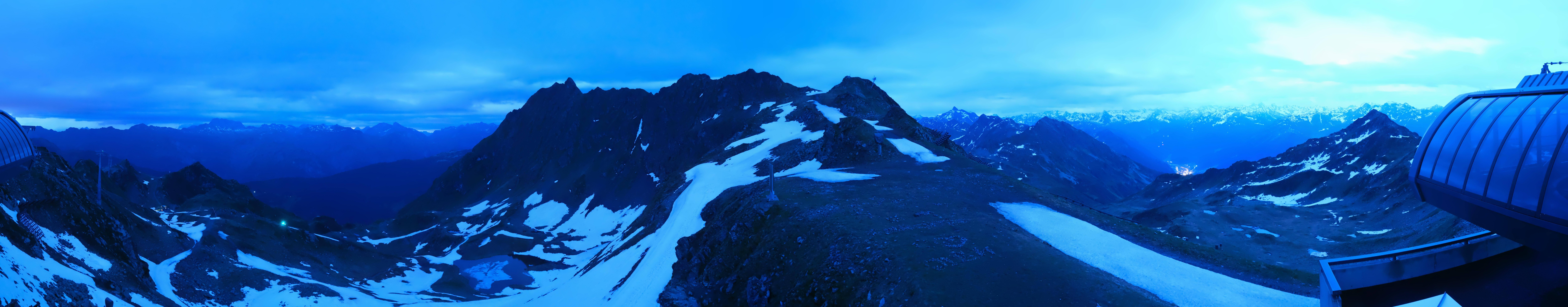 Archiv Foto Webcam Panorama Bahn - Silvretta Montafon