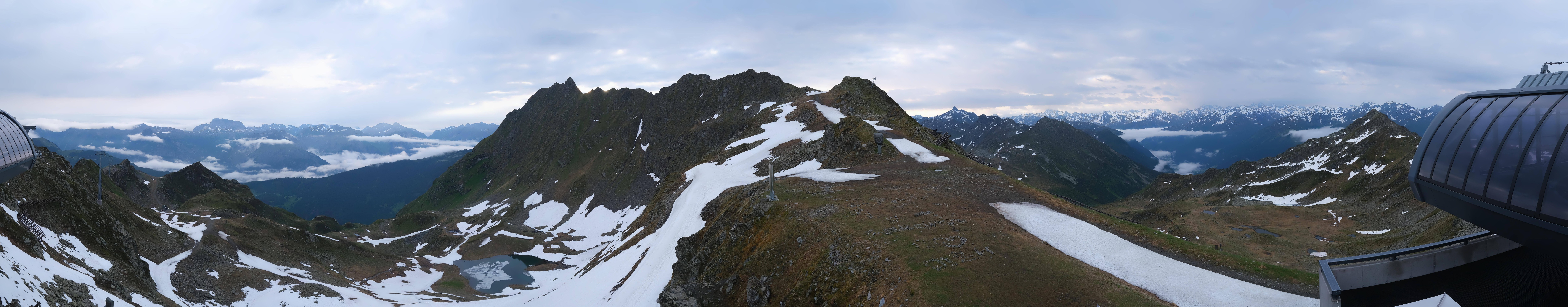 Archiv Foto Webcam Panorama Bahn - Silvretta Montafon