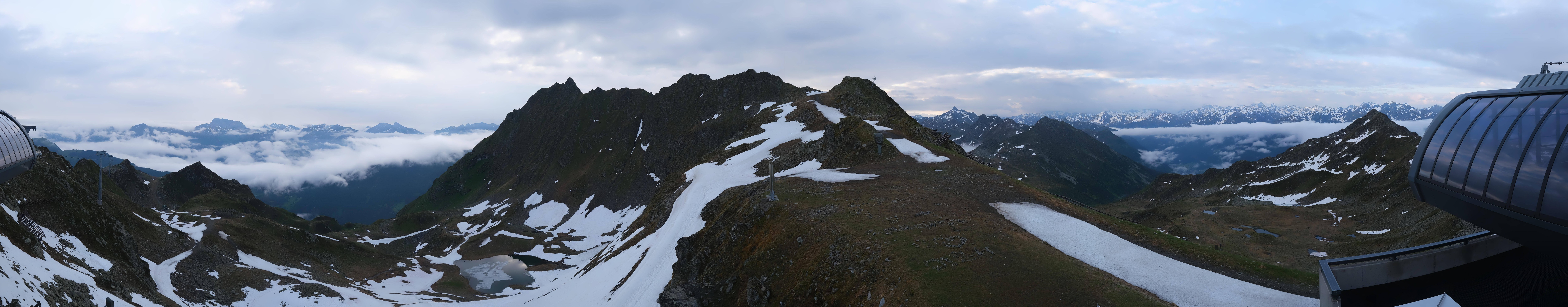 Archiv Foto Webcam Panorama Bahn - Silvretta Montafon