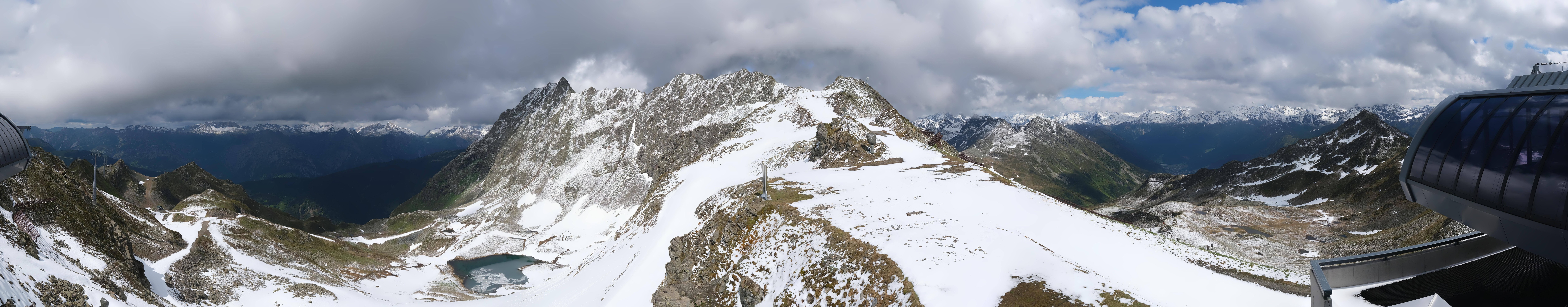 Archived image Webcam Panorama Gondola - Silvretta Montafon