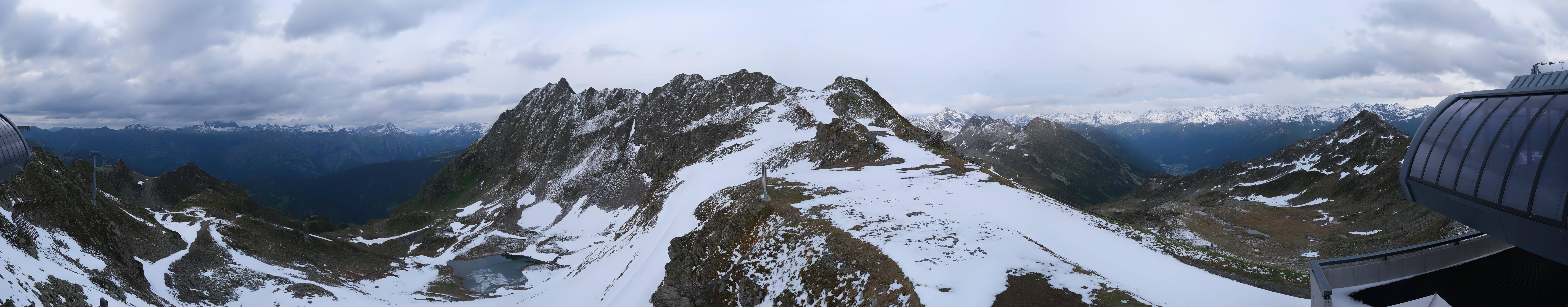 Archived image Webcam Panorama Gondola - Silvretta Montafon